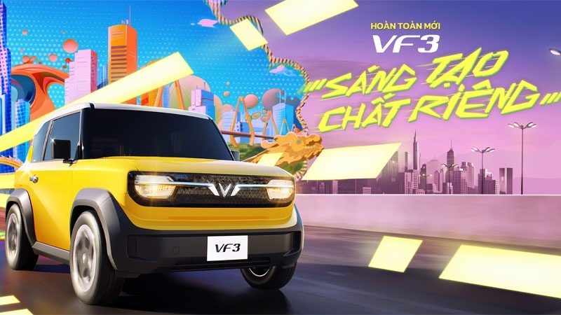 VINFAST SÀI GÒN ĐÁNH GIÁ VF 3 - VƯỢT TRỘI TRONG PHÂN KHÚC MINI CAR